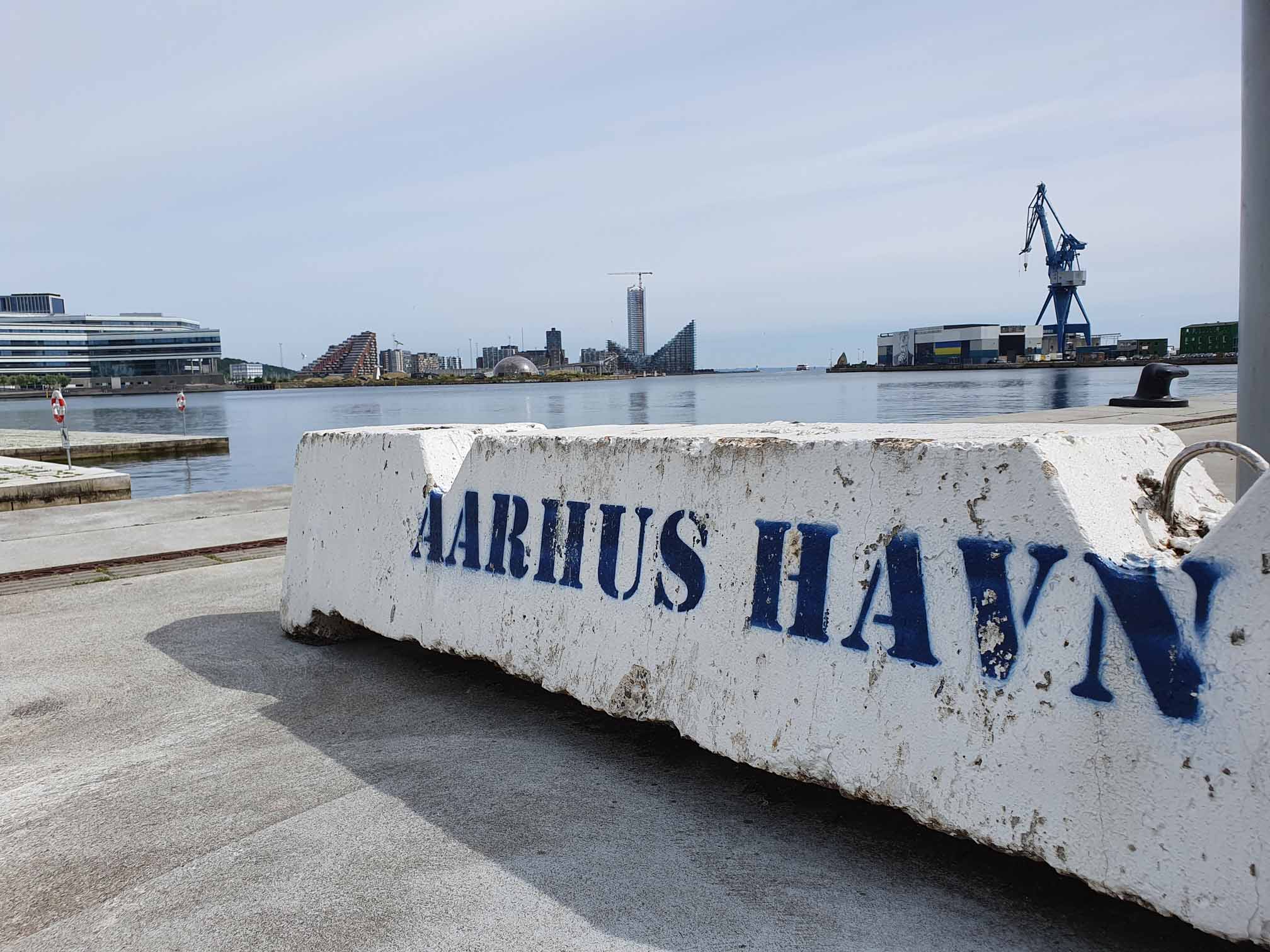 Hafen in Aarhus