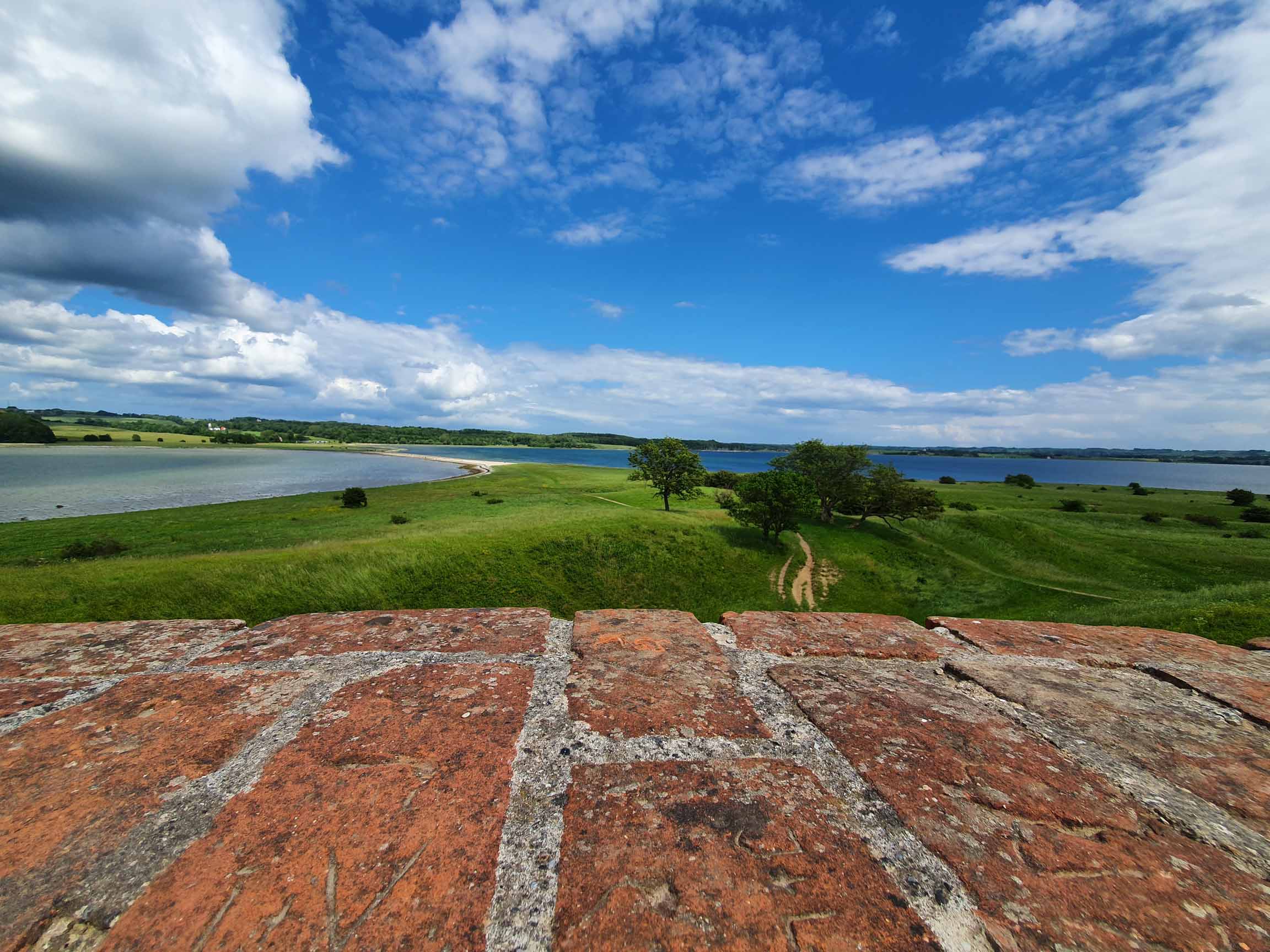 Ein wunderschöner Ausblick über die Bucht Kalø Vig.