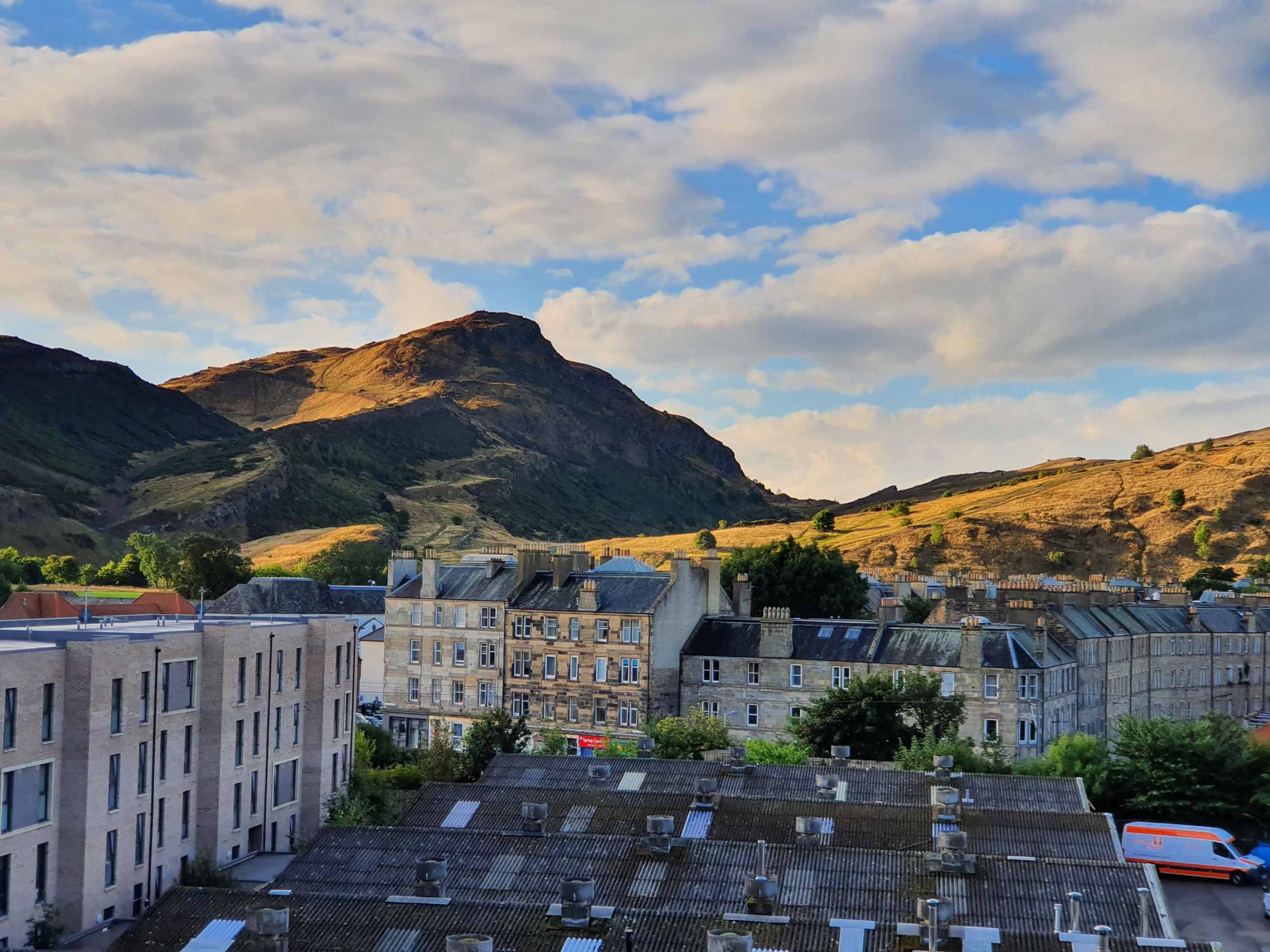 Edinburgh - Blick auf Arthur’s Seat