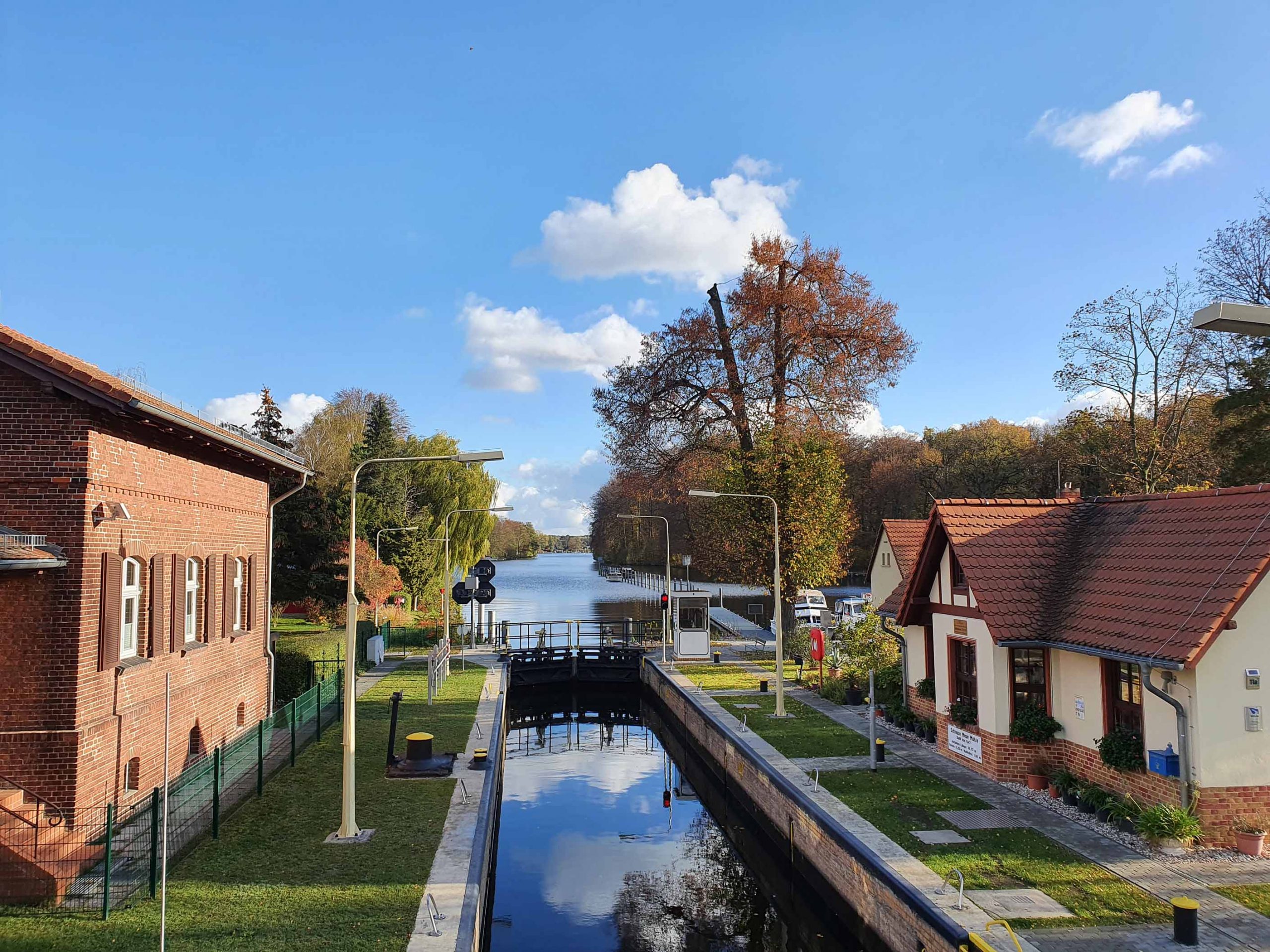 Schleuse "Neue Mühle" in Königswusterhausen